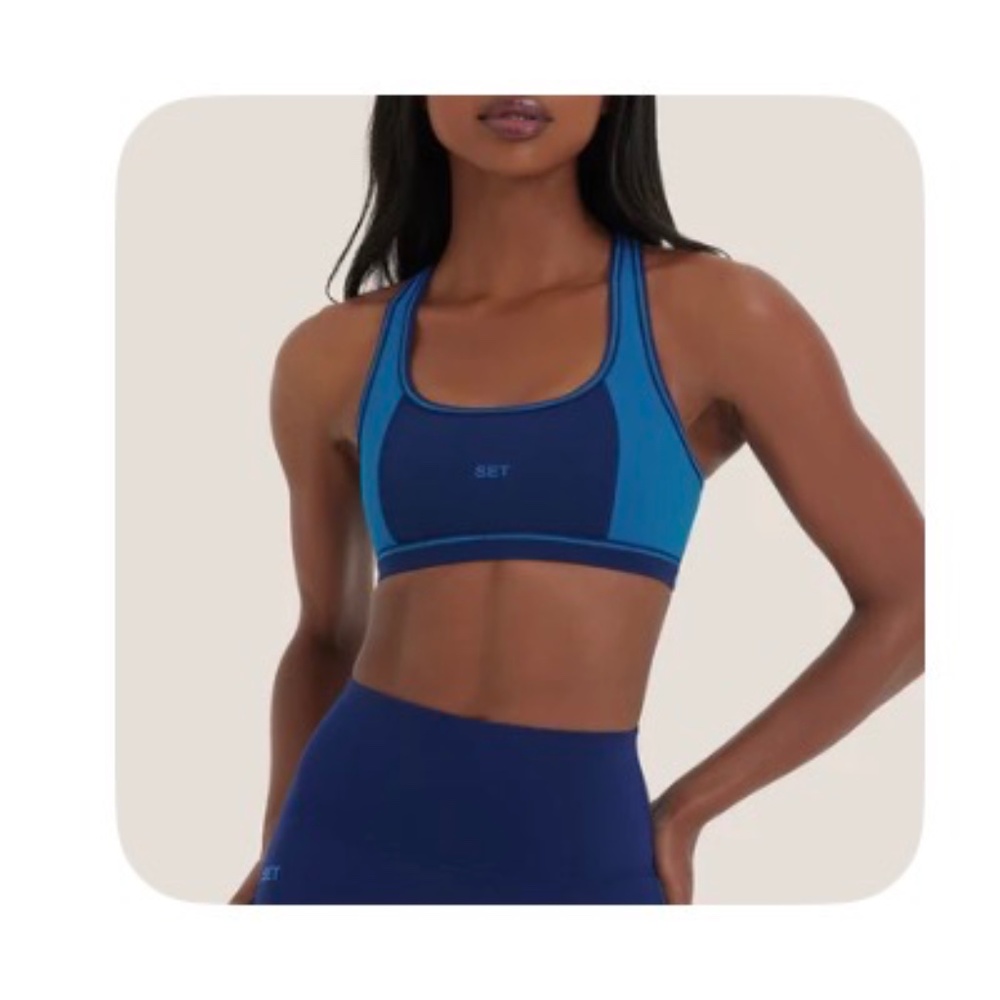 SET Active Blue Leggings